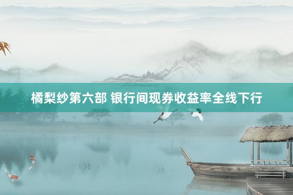 橘梨纱第六部 银行间现券收益率全线下行